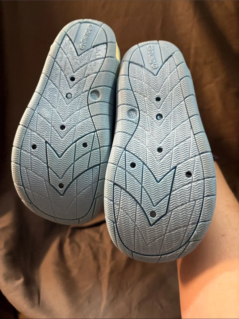 Kids Pineapple & Character Water Shoes - Peach and Light Blue NWT sku FDB Bluey